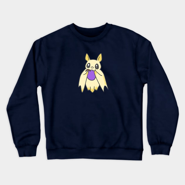 Starfruit Bat Crewneck Sweatshirt by greys